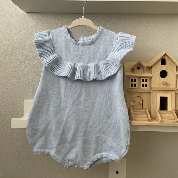 Luxury European Brand Knit Romper - Picture 2 of 6